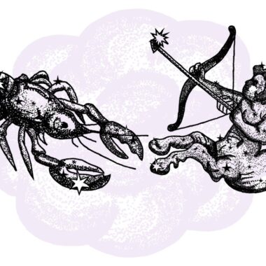 Rak i Strzelec - kompatybilność w horoskopie partnerskim