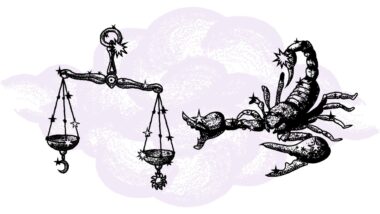 Waga i Skorpion - kompatybilność w horoskopie partnerskim